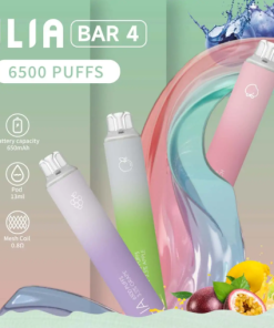 台灣現貨ILIA BAR4 6500口大容量一次性電子煙(可充電)