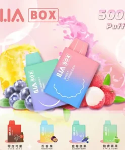 711台灣現貨 ILIA BOX 5000口大容量一次性電子煙(可充電)